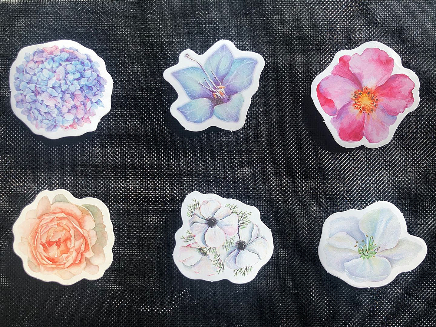 Cute Instagram Trends Floral Gift Wrap Decorative Stickers for notebook 03